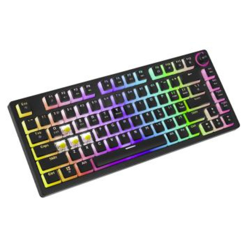 Savio Klaviatūra Savio Phenix YELLOW PUDDING