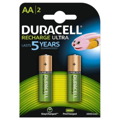 Duracell Precharged HR6 2500MAH ALWAYS READY Blistera iepakojumā 2gb.