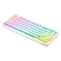 Savio Klaviatūra Savio Wireless Mechanical Phenix White 75% Outemu Yellow Pro Pudding