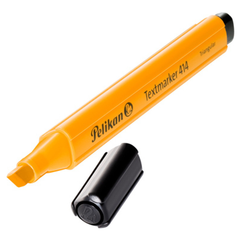 Pelikan Teksta Marķeris trīskantīgs 414 oranžs
