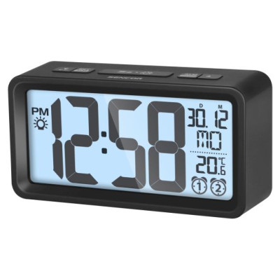 Sencor SDC 2800 B Pulkstenis ar modinātāju un termometru