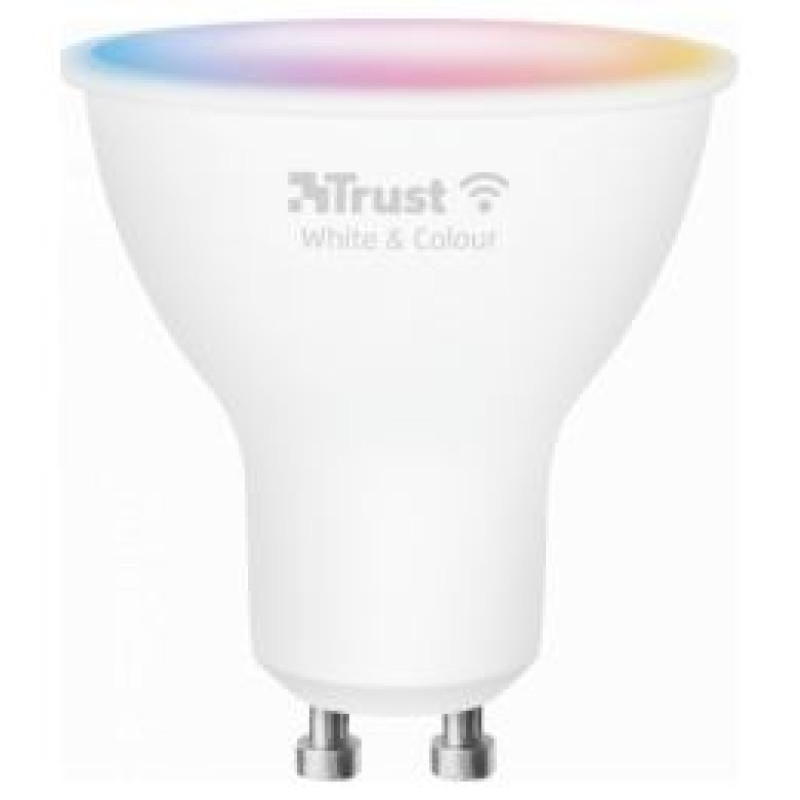 Trust LED spuldze Trust Smart WiFi LED Spot GU10 White & Colour