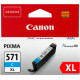 Canon Tintes kārtridžs Canon CLI-571XL Cyan
