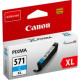 Canon Tintes kārtridžs Canon CLI-571XL Cyan
