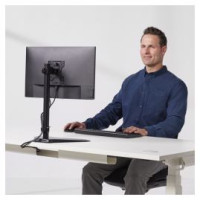Fellowes Monitora stiprinājums Fellowes Seasa Freestanding Single Monitor Arm