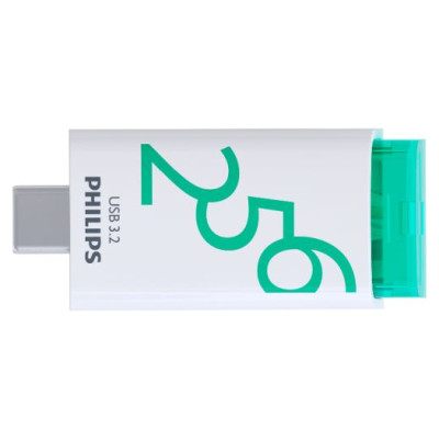Philips USB-C 3.2 Gen 1 Flash Drive Click Spring Green 256GB