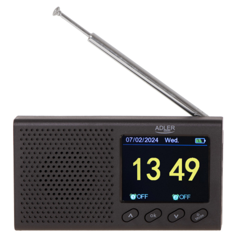 Adler AD 1198 Radio ar Bluetooth funkciju
