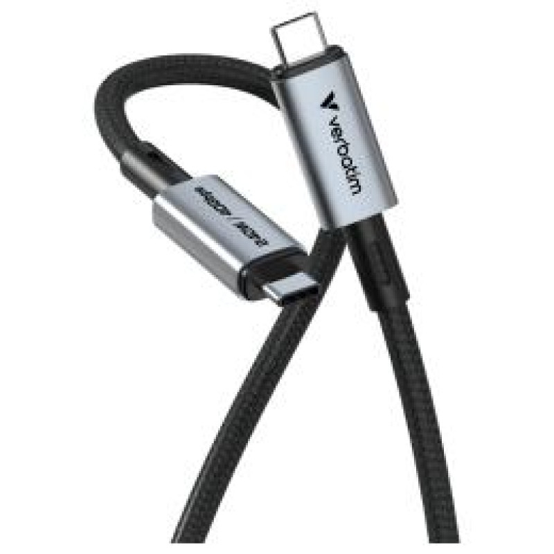 Verbatim Kabelis Verbatim USB-C to USB-C 240W 40 Gbps 120 cm