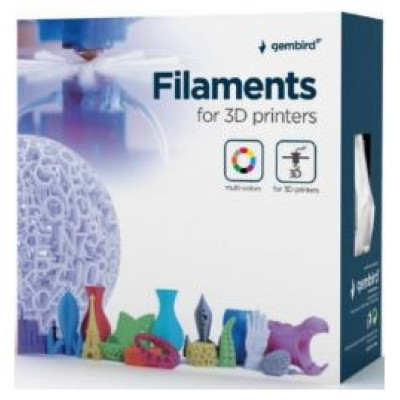 Gembird 3D Printera izejmateriāls Gembird Filament PLA Orange 1.75 mm 1kg