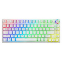 Savio Klaviatūra Savio Wireless Mechanical Phenix White 75% Outemu Red Pro Pudding