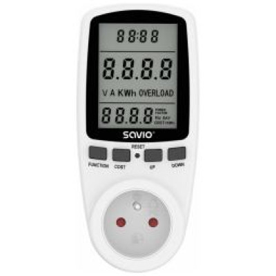 Savio Elektriskais skaitītājs Savio Energy Monitor with LCD Screen