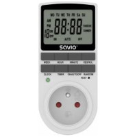 Savio Elektriskais taimeris Savio Timer with LCD Screen