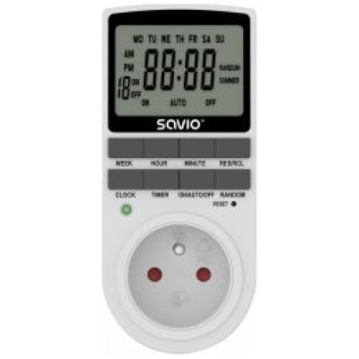 Savio Elektriskais taimeris Savio Timer with LCD Screen