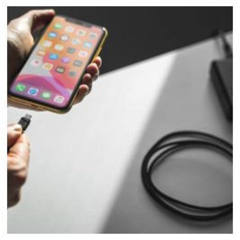 Green Cell GC PowerStream Fast Charging USB-A Male - Lightning Male Cable 30cm