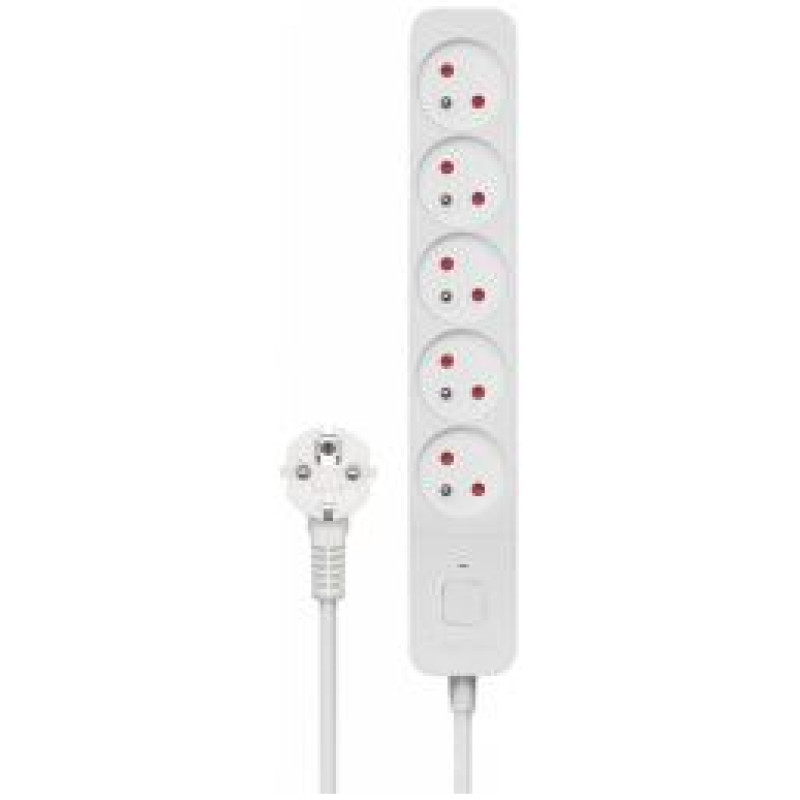 Savio Pagarinātājs Savio Power Strip 5 Sockets 3m