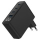 Gembird Lādētājs Gembird Universal USB charger 4-port LCD 100W GaN