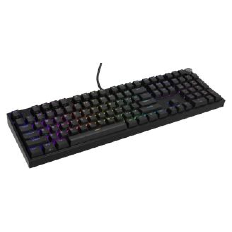Genesis Klaviatūra Genesis Thor 404 RGB Black Outemu Peach Silent