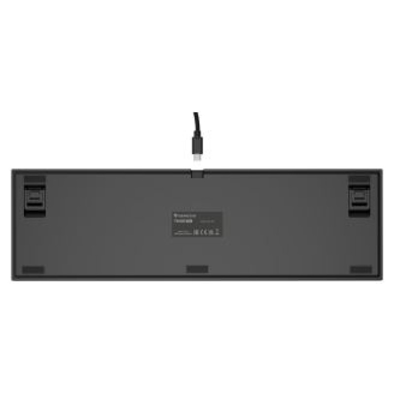 Genesis Klaviatūra Genesis Thor 404 RGB Black Outemu Peach Silent