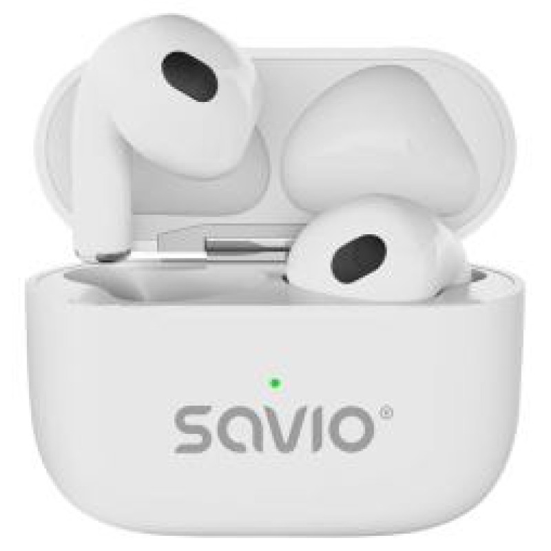 Savio Austiņas Savio TWS-01 PRO White