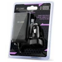Gembird 4-port Front and Back Seat Car Charger