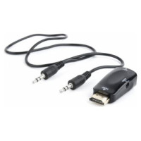Gembird HDMI Male - VGA Female + 3.5 mm Audio Cable Full HD