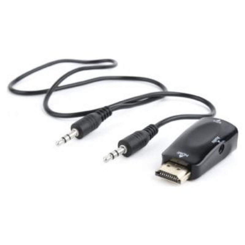 Gembird HDMI Male - VGA Female + 3.5 mm Audio Cable Full HD