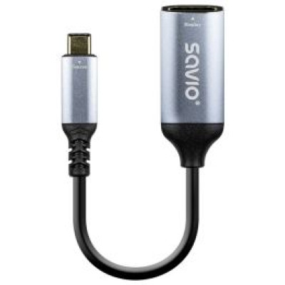 Savio Adapteris Savio USB Type-C Male - HDMI Female 4K