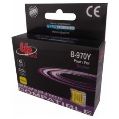 Uprint Tintes kārtridžs UPrint Brother LC970YE Yellow