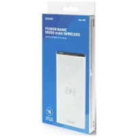 Savio BA-06 10000 mAh White Wireless