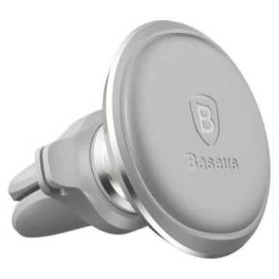 Baseus Telefona turētājs Baseus Magnetic Silver