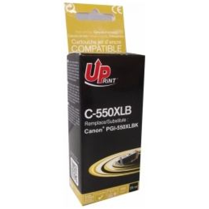 Uprint Tintes kārtridžs UPrint Canon PGI-550XLBK Black