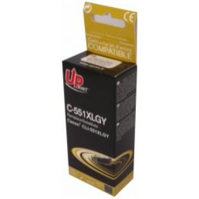 Uprint Tintes kārtridžs UPrint Canon CLI-551XLG Grey
