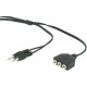Gembird Pagarinātājs Gembird 3,5mm*2 Jack Stereo