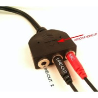 Gembird Pagarinātājs Gembird 3,5mm*2 Jack Stereo