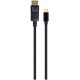 Gembird Mini DisplayPort Male - DisplayPort Male 1.8m Black 4K
