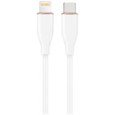 Gembird Kabelis Gembird Premium silicon 8-pin Male - USB Type-C Male 1.5m White