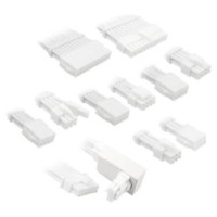 Kolink PSU kabeļu pagarinātāji Kolink Core Pro Braided Cable Extension Kit 12V-2x6 Type 1 - White