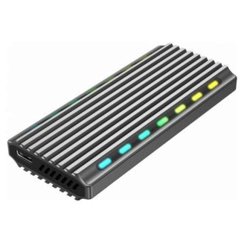 Gembird Kastīte Gembird USB 3.1 Enclosure for M.2 NVMe Drives