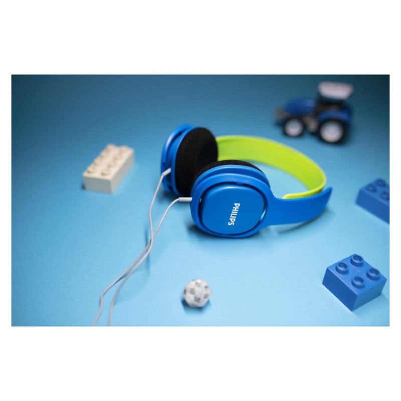 Philips bērnu austiņas ar galvas stīpu (zilas) - SHK2000BL/00