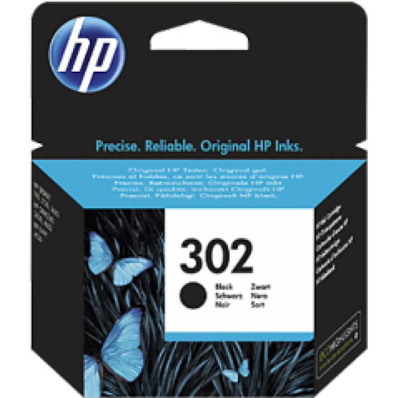 Hewlett-Packard Tintes kārtridžs HP 302 Black