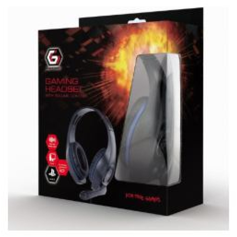 Gembird Gaming GHS-05-B Black