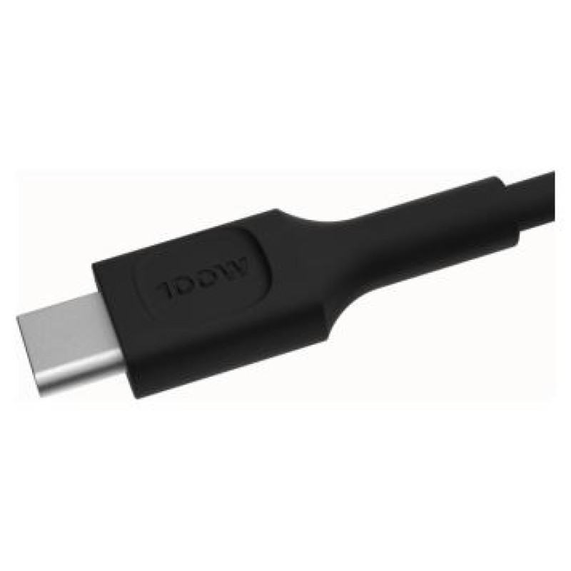 Green Cell Kabelis Green Cell PowerFlex Fast Charging USB Type-C Male - USB Type-C Male 100W Black 2m