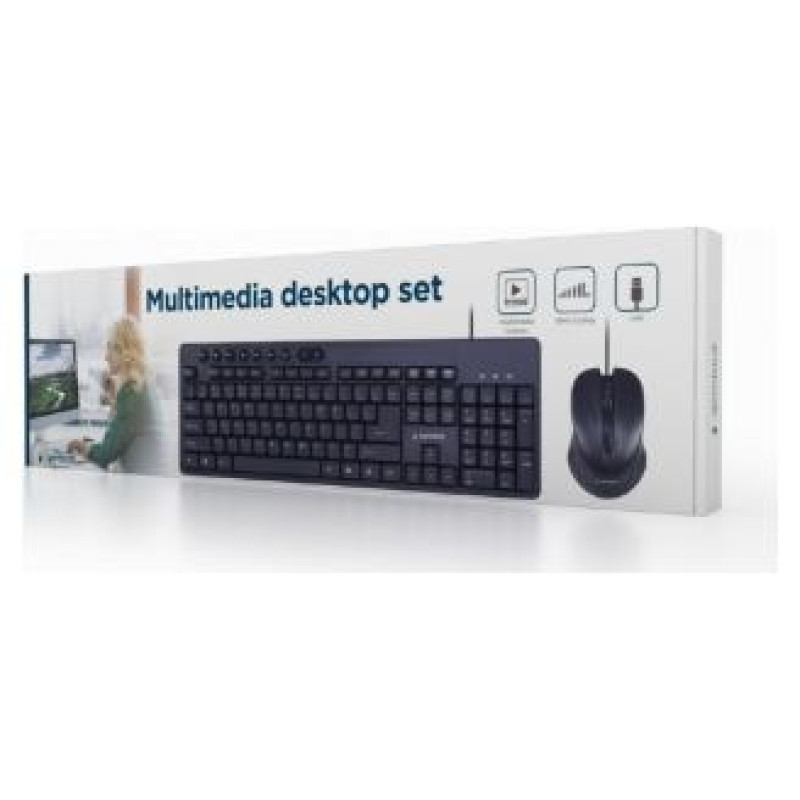 Gembird Multimedia Desktop Set Black