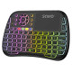 Savio Klaviatūra Savio ARGB Mini Bluetooth  + 2.4 GHz Black