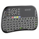 Savio Klaviatūra Savio ARGB Mini Bluetooth  + 2.4 GHz Black
