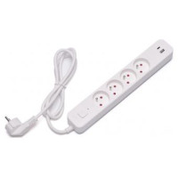 Savio Pagarinātājs Savio USB-A and USB-C Power Strip 1.5m