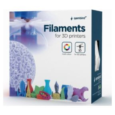 Gembird Filament PLA Grey 1.75 mm 1 kg