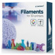 Gembird 3D Printera izejmateriāls Gembird PLA-PLUS Filament Orange 1.75 mm 1 kg