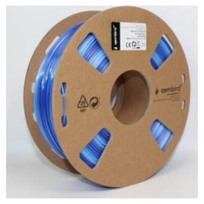 Gembird 3D Printera izejmateriāls Gembird PLA Flexible Blue 1.75 mm 1kg