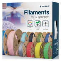 Gembird 3D Printera izejmateriāls Gembird PLA Flexible Blue 1.75 mm 1kg